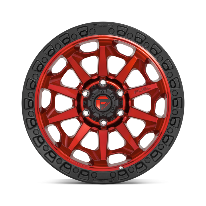 Jantă de Aluminiu, FUEL D695 COVERT, 17x9.0, ET 1, 6x135, 87.1, Negru - EDK.ro