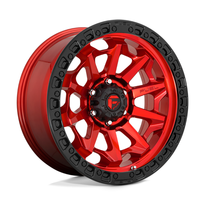 Jantă de Aluminiu, FUEL D695 COVERT, 18x9.0, ET 1, 6x135, 87.1, Negru - EDK.ro