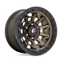 Alloy Wheel, FUEL D696 COVERT, 17x9.0, ET -12, 6x135, 87.1, Black - EDK.ro