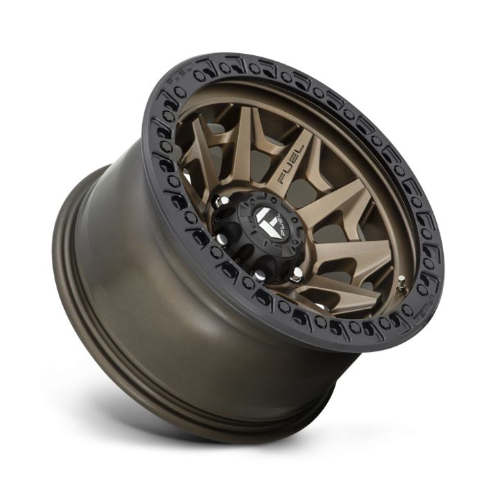 Jantă de Aluminiu, FUEL D696 COVERT, 17x9.0, ET -12, 6x135, 87.1, Negru - EDK.ro