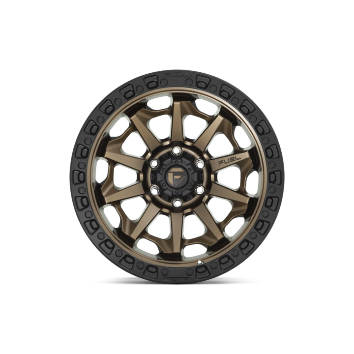 Alloy Wheel, FUEL D696 COVERT, 18x9.0, ET 1, 6x135, 87.1, Black - EDK.ro