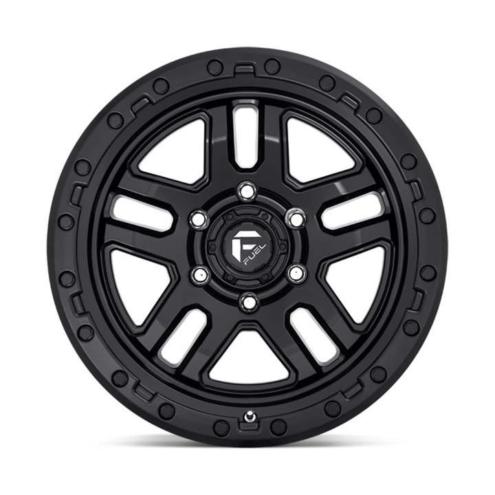Alloy Wheel, FUEL D700 AMMO, 20x9.0, ET 1, 6x135, 87.1, Black - EDK.ro