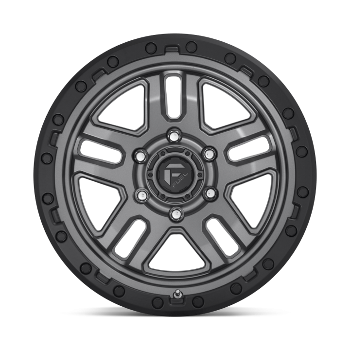 Alloy Wheel, FUEL D701 AMMO, 18x9.0, ET 1, 6x135, 87.1, Black - EDK.ro
