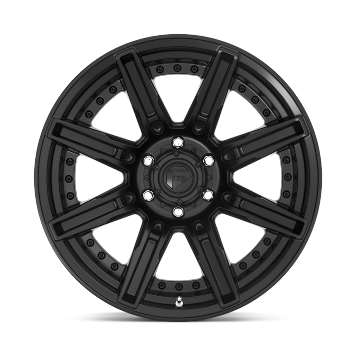 Alloy Wheel, FUEL D709 ROGUE, 20x10.0, ET -18, 6x135, 87.1, Black - EDK.ro