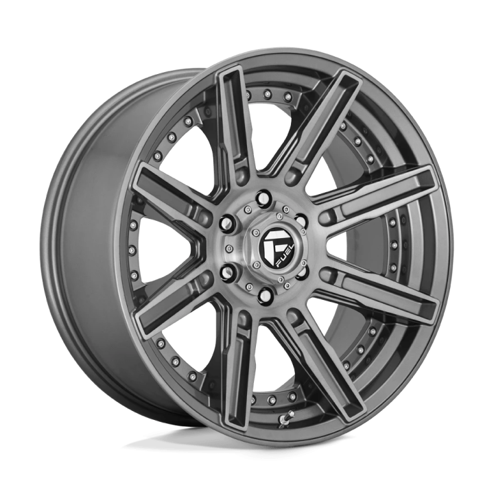 Alloy Wheel, FUEL D710 ROGUE, 20x9.0, ET 1, 6x135, 87.1, Gunmetal - EDK.ro