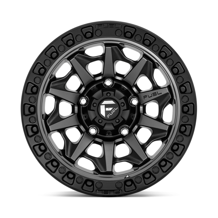 Alloy Wheel, FUEL D716 COVERT, 20x9.0, ET 1, 6x135, 87.1, Black - EDK.ro