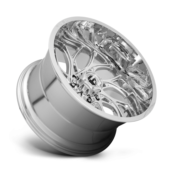 Jantă de Aluminiu, FUEL D740 RUNNER, 22x12.0, ET -44, 6x135, 87.1, Crom - EDK.ro