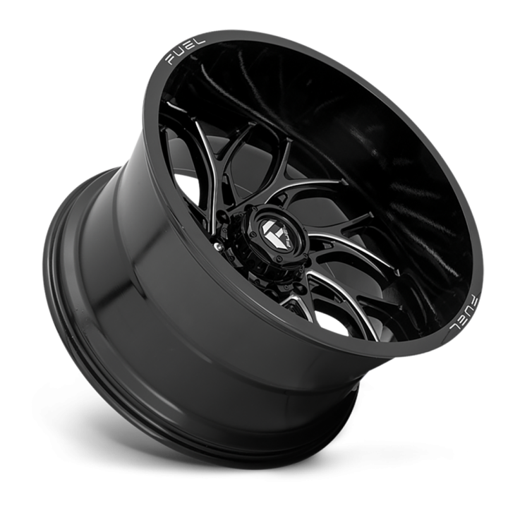 Alloy Wheel, FUEL D741 RUNNER, 20x10.0, ET -18, 6x135, 87.1, Black - EDK.ro