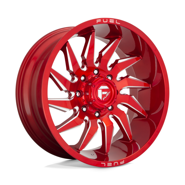 Alloy Wheel, FUEL D745 SABER, 22x10.0, ET -18, 6x135, 87.1, Red - EDK.ro