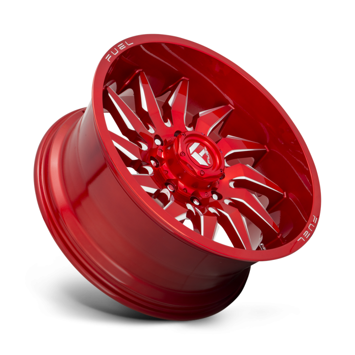 Alloy Wheel, FUEL D745 SABER, 22x10.0, ET -18, 6x135, 87.1, Red - EDK.ro