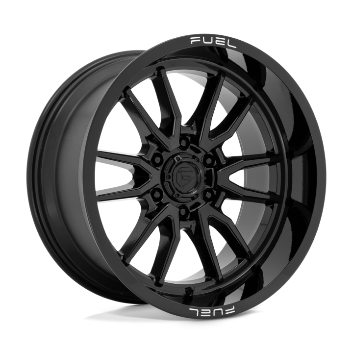 Jantă de Aluminiu, FUEL D760 CLASH, 20x9.0, ET 1, 6x135, 87.1, Negru - EDK.ro