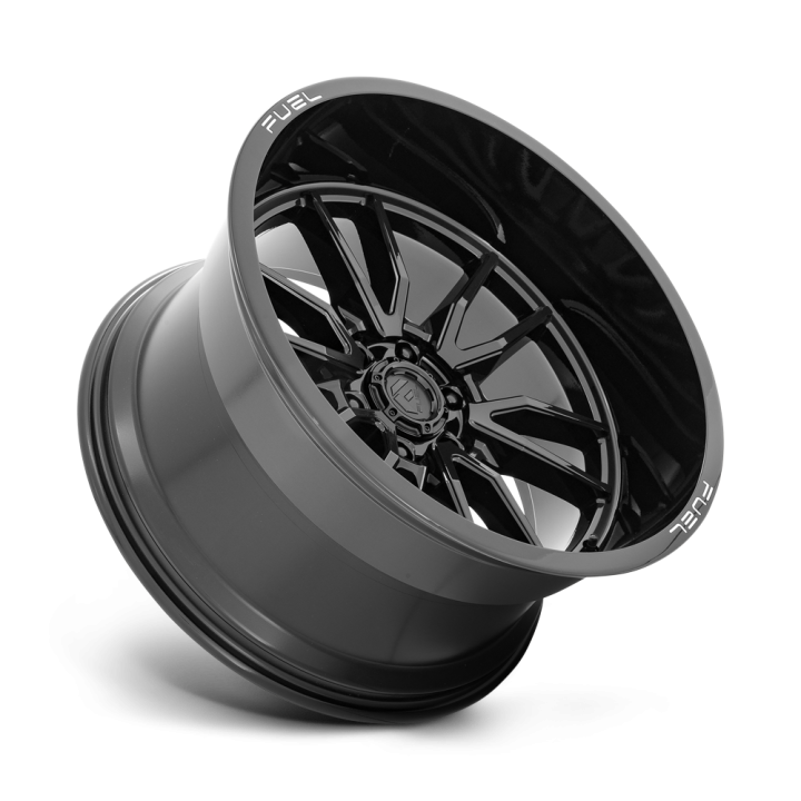 Alloy Wheel, FUEL D760 CLASH, 22x12.0, ET -44, 6x135, 87.1, Black - EDK.ro