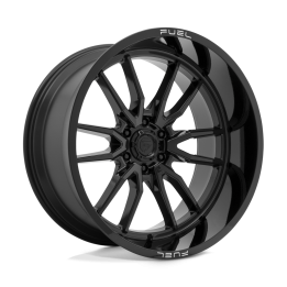 Jantă de Aluminiu, FUEL D760 CLASH, 24x12.0, ET -44, 6x135, 87.1, Negru - EDK.ro