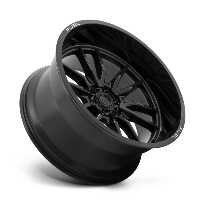 Jantă de Aluminiu, FUEL D760 CLASH, 24x12.0, ET -44, 6x135, 87.1, Negru - EDK.ro