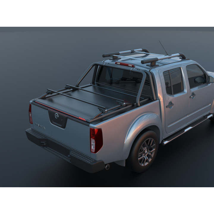 Manual Roll Top Tonneau Bed Cover, Tessera 4x4 SE, Nissan Navara Double Cab Bed Length 5.1 Feet 2004 - 2015 - EDK.ro