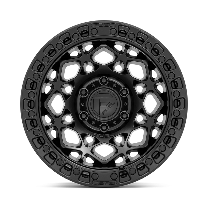 Alloy Wheel, FUEL D786 UNIT, 17x9.0, ET -12, 6x135, 87.1, Black - EDK.ro