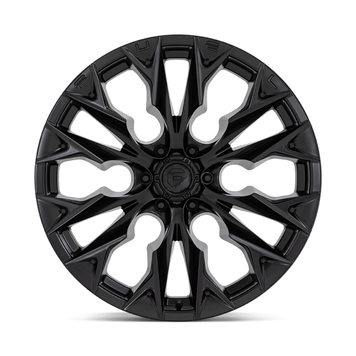 Alloy Wheel, FUEL D804 FLAME, 22x10.0, ET -18, 6x135, 87.1, Black - EDK.ro