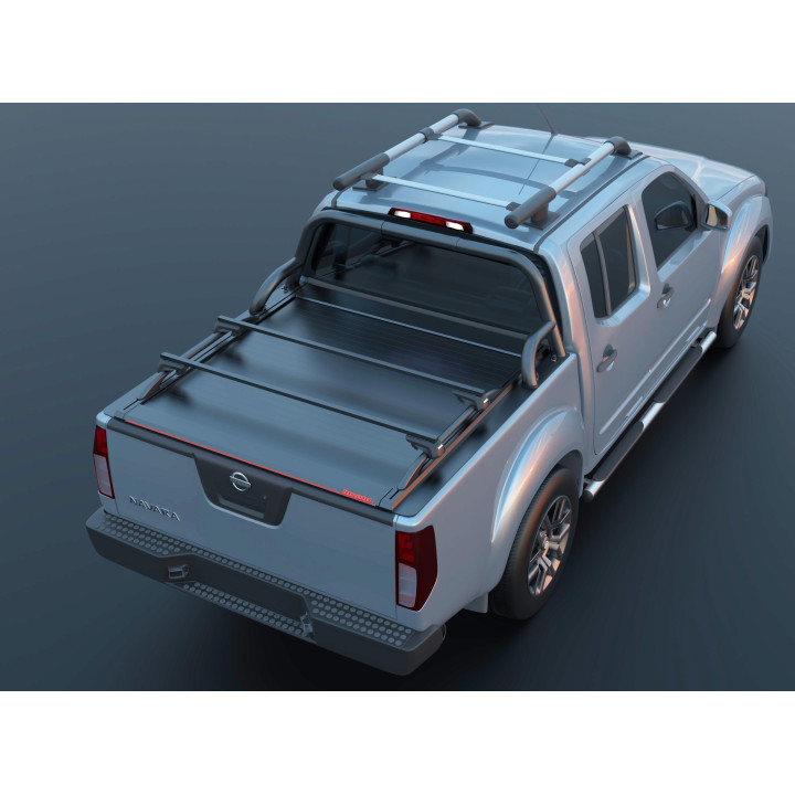 Manual Roll Top Tonneau Bed Cover, Tessera 4x4 SE, Nissan Navara Double Cab Bed Length 5.1 Feet 2004 - 2015 - EDK.ro