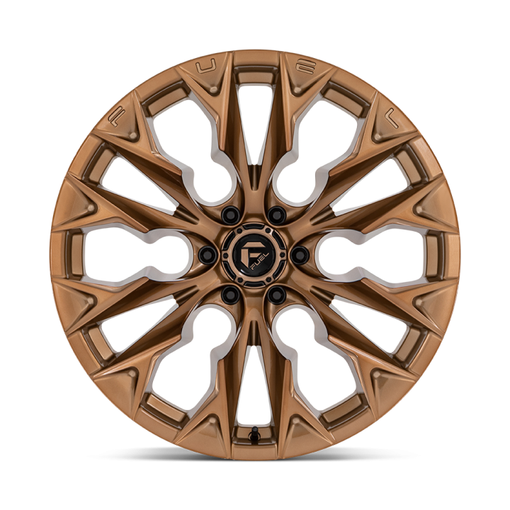 Alloy Wheel, FUEL D805 FLAME, 22x10.0, ET -18, 6x135, 87.1, Bronze - EDK.ro