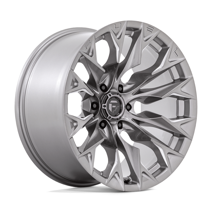 Jantă de Aluminiu, FUEL D806 FLAME, 20x10.0, ET -18, 6x135, 87.1, Platină - EDK.ro
