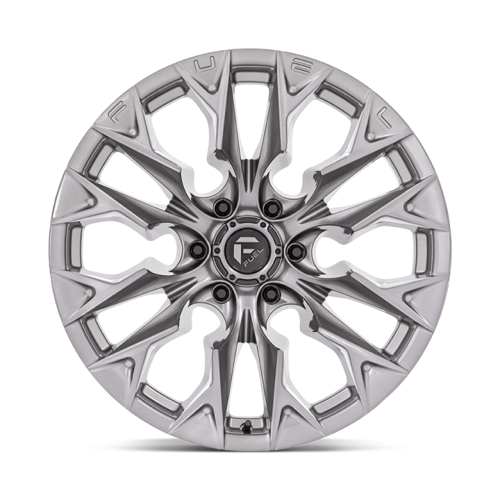 Jantă de Aluminiu, FUEL D806 FLAME, 20x10.0, ET -18, 6x135, 87.1, Platină - EDK.ro