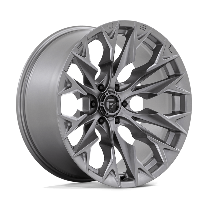 Jantă de Aluminiu, FUEL D806 FLAME, 22x10.0, ET -18, 6x135, 87.1, Platină - EDK.ro