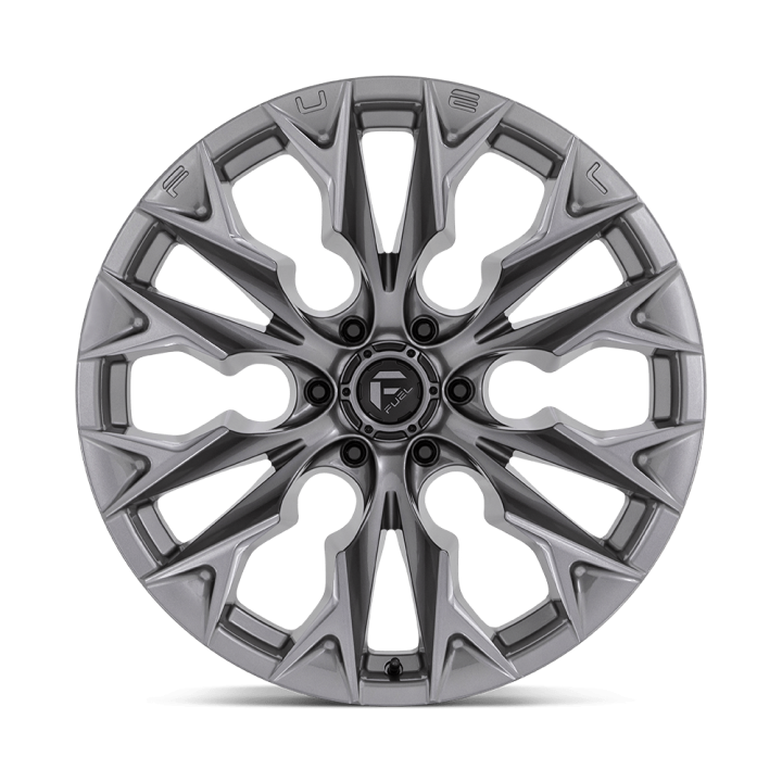Alloy Wheel, FUEL D806 FLAME, 22x10.0, ET -18, 6x135, 87.1, Platinum - EDK.ro