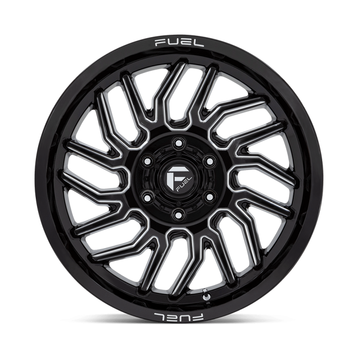 Jantă de Aluminiu, FUEL D807 HURRICANE, 20x9.0, ET 1, 6x135, 87.1, Negru - EDK.ro