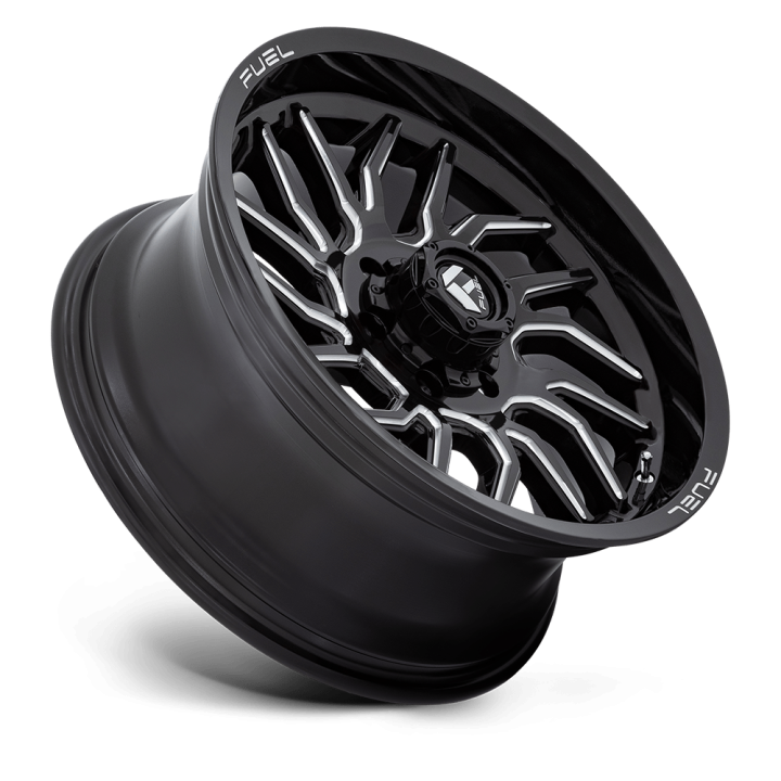Alloy Wheel, FUEL D807 HURRICANE, 20x9.0, ET 1, 6x135, 87.1, Black - EDK.ro