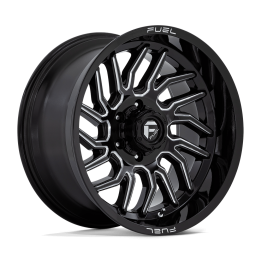 Alloy Wheel, FUEL D807 HURRICANE, 20x10.0, ET -18, 6x135, 87.1, Black - EDK.ro