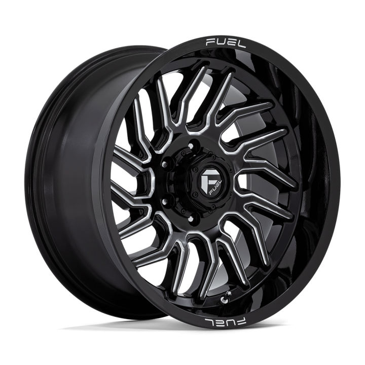 Alloy Wheel, FUEL D807 HURRICANE, 20x10.0, ET -18, 6x135, 87.1, Black - EDK.ro
