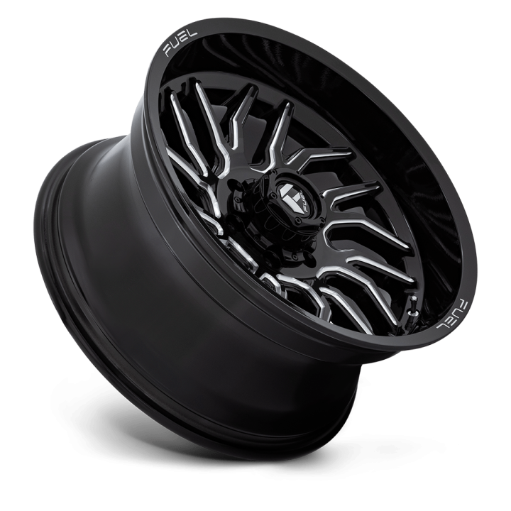 Alloy Wheel, FUEL D807 HURRICANE, 20x10.0, ET -18, 6x135, 87.1, Black - EDK.ro