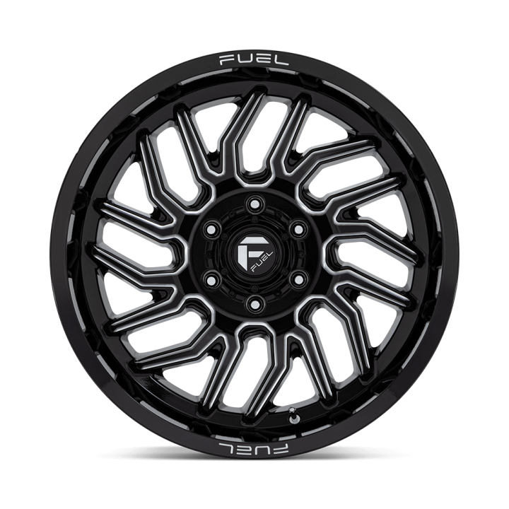 Jantă de Aluminiu, FUEL D807 HURRICANE, 20x10.0, ET -18, 6x135, 87.1, Negru - EDK.ro