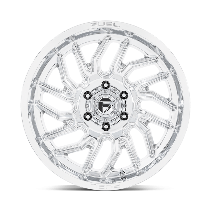 Jantă de Aluminiu, FUEL D809 HURRICANE, 20x10.0, ET -18, 6x135, 87.1, Lustruit - EDK.ro