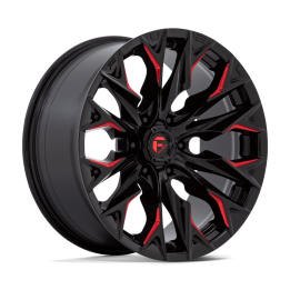 Alloy Wheel, FUEL D823 FLAME, 20x9.0, ET 1, 6x135, 87.1, Black - EDK.ro