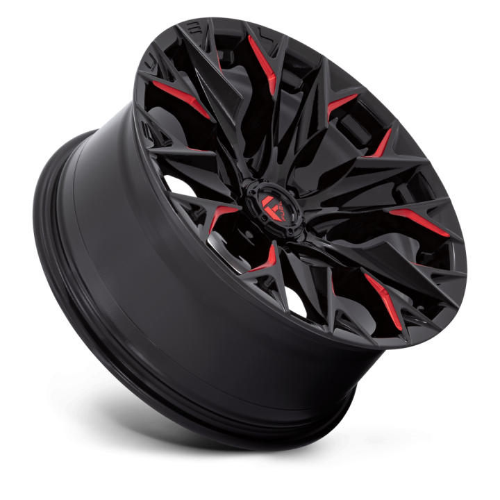 Alloy Wheel, FUEL D823 FLAME, 20x9.0, ET 1, 6x135, 87.1, Black - EDK.ro