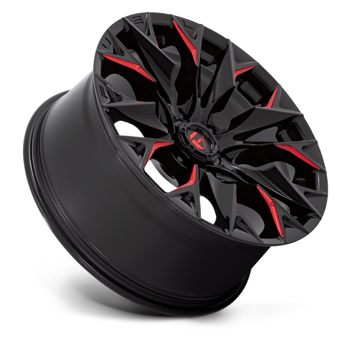 Alloy Wheel, FUEL D823 FLAME, 20x9.0, ET 20, 6x135, 87.1, Black - EDK.ro