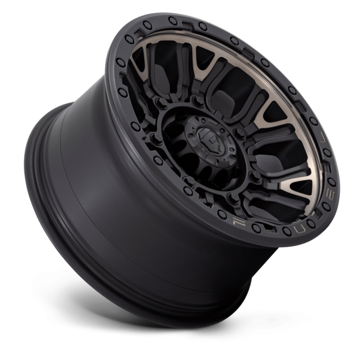 Jantă de Aluminiu, FUEL D824 TRACTION, 17x9.0, ET 1, 6x135, 87.1, Negru - EDK.ro