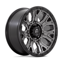 Alloy Wheel, FUEL D825 TRACTION, 20x9.0, ET 1, 6x135, 87.1, Black - EDK.ro