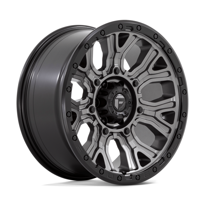 Jantă de Aluminiu, FUEL D825 TRACTION, 20x9.0, ET 1, 6x135, 87.1, Negru - EDK.ro