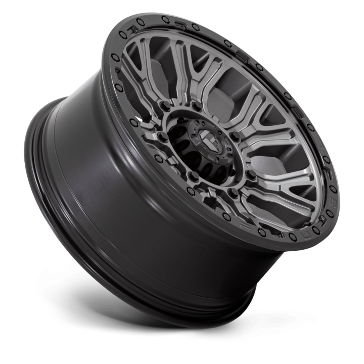 Jantă de Aluminiu, FUEL D825 TRACTION, 20x9.0, ET 1, 6x135, 87.1, Negru - EDK.ro