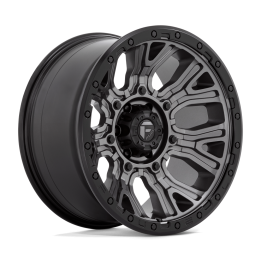 Alloy Wheel, FUEL D825 TRACTION, 20x10.0, ET -18, 6x135, 87.1, Black - EDK.ro