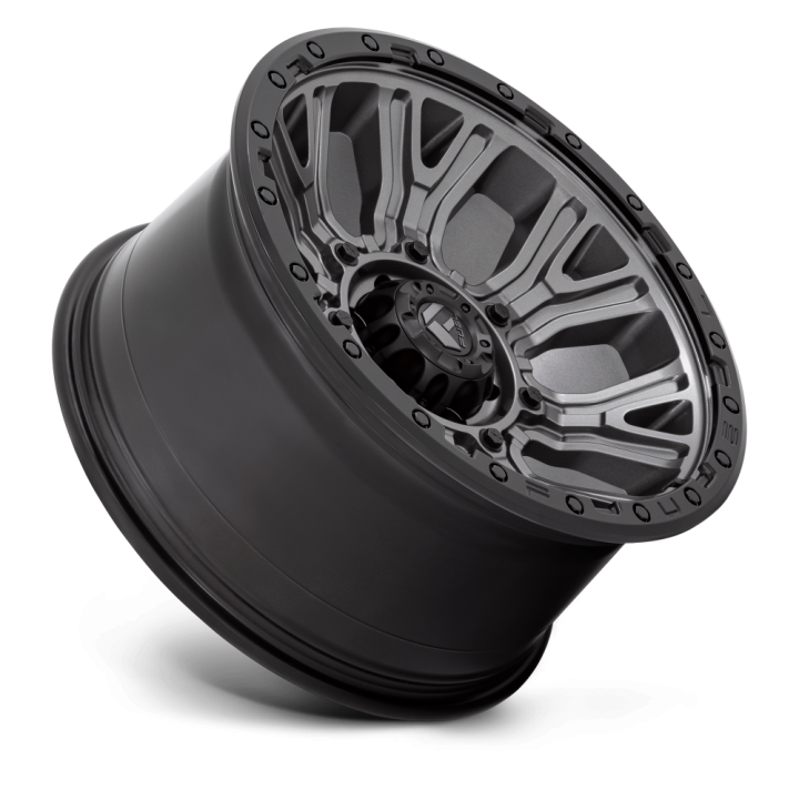 Alloy Wheel, FUEL D825 TRACTION, 20x10.0, ET -18, 6x135, 87.1, Black - EDK.ro