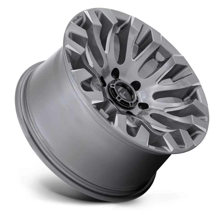 Alloy Wheel, FUEL D830 QUAKE, 18x9.0, ET 1, 6x135, 87.1, Platinum - EDK.ro
