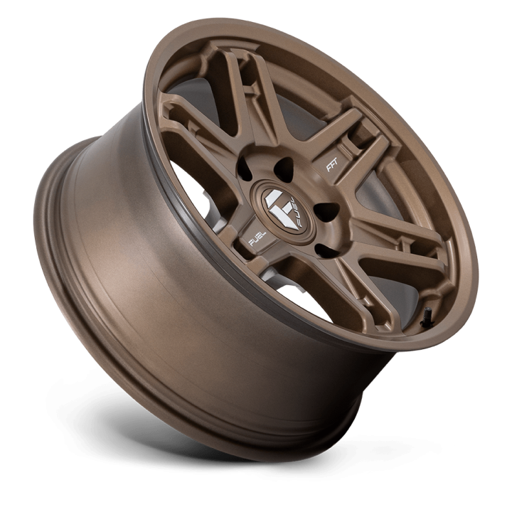 Jantă de Aluminiu, FUEL D837 SLAYER, 20x9.0, ET 1, 6x135, 87.1, Bronz - EDK.ro