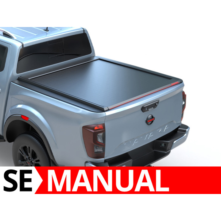 Manual Roll Top Tonneau Bed Cover, Tessera 4x4 SE, Renault Alaskan 2016 - 2025 - EDK.ro