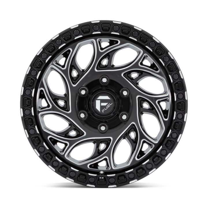 Alloy Wheel, FUEL D840 RUNNER, 20x9.0, ET 20, 6x135, 87.1, Black - EDK.ro