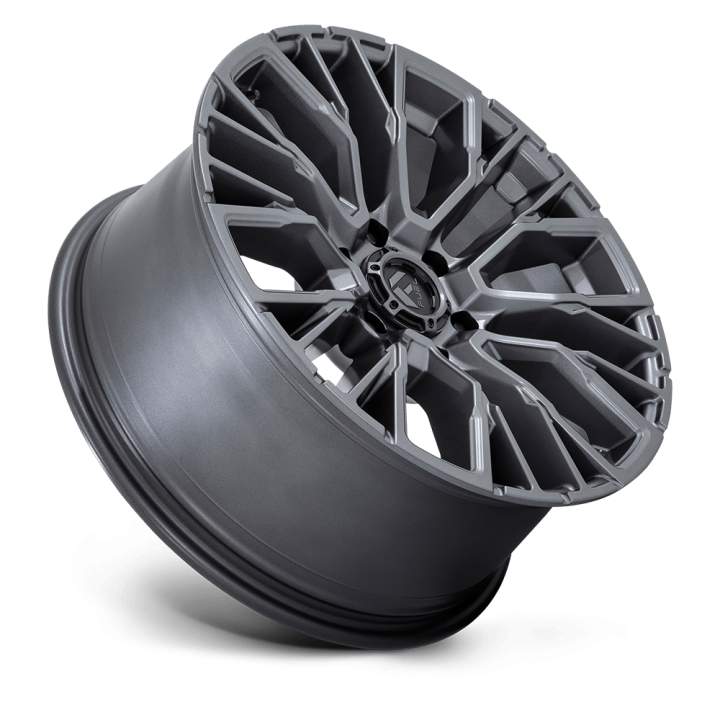 Jantă de Aluminiu, FUEL D848 REBAR, 20x9.0, ET 20, 6x135, 87.1, Gri Metalizat - EDK.ro