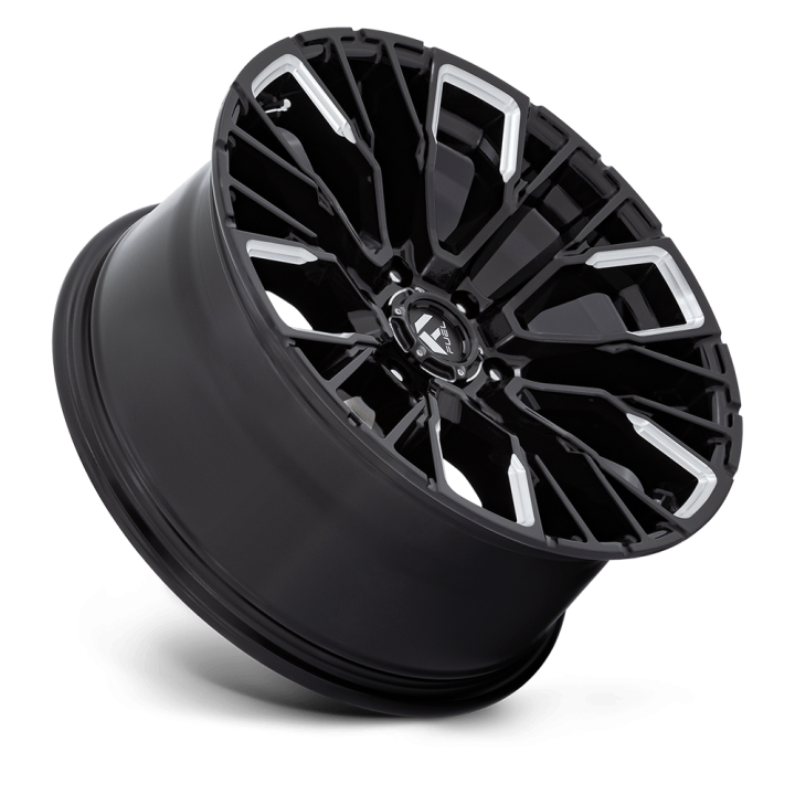 Alloy Wheel, FUEL D849 REBAR, 20x9.0, ET 1, 6x135, 87.1, Black - EDK.ro