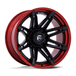 Alloy Wheel, FUEL FC401 BRAWL, 22x10.0, ET -18, 6x135, 87.1, Black - EDK.ro